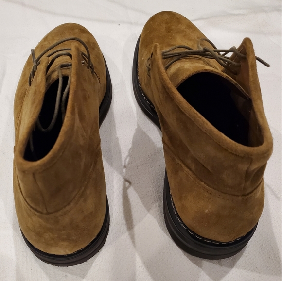 Bruno Magli Orlando Brown Suede Chukka Boots | Men’s Size 10.5 | NWT Italian Lux - Picture 9 of 14